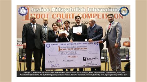 HNLU, UPES Dehradun, International Moot Court Competition 2024