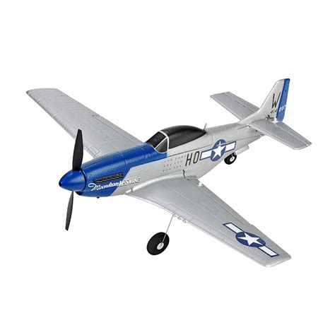 TOP RC HOBBY Mini P51D 450mm Wingspan 2.4GHz 4CH EPP 6-Axis Gyro One ...