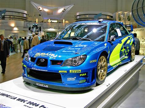 La Subaru impreza wrc 2006, comme celle que vous avez crashé 100 fois ...