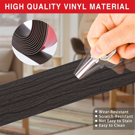 Snapklik.com : 5 Ft Floor Transition Strip Self Adhesive Flooring ...