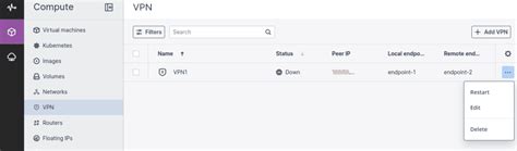 Managing VPN Connections | CloudPe Knowledge Base