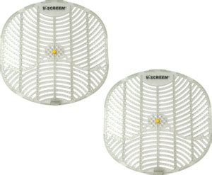 NAV V-Screen Vectair Urinal Screen, Citrus Mango Mat Toilet Cleaner ...