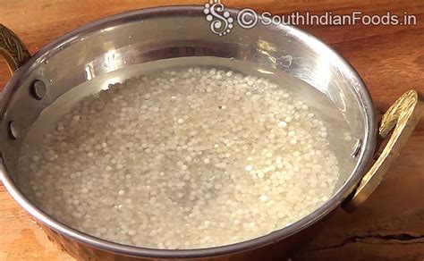 Sago bagalabath | Thayir javvarisi-How to make-Step by step photos & Video