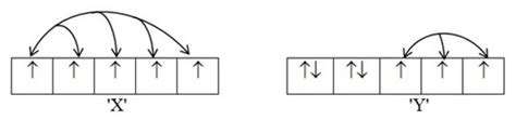 Study the orbital diagrams of two atoms 'X' and 'Y'. Which subshell ...