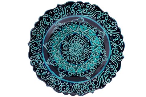 Buy Turkceramics by Omkar Internationl Handmade Ceramic Plate for ...