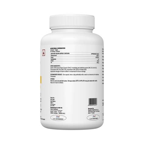 Buy Vitamin D3 Capsules | Boost Immunity & Support Bone Health ...