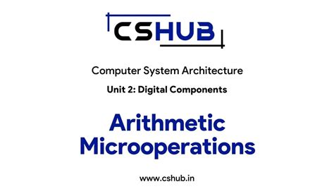 Micro Operations in Computer Organization 的图像结果