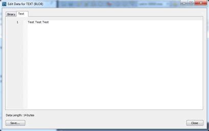 Use of Blob in MySQL Database 的图像结果