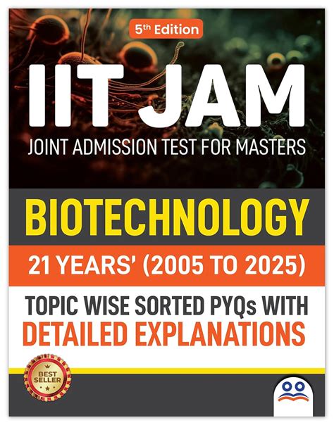 Buy IIT JAM Biotechnology PYQ Book Previous Year Question Papers 2026 ...