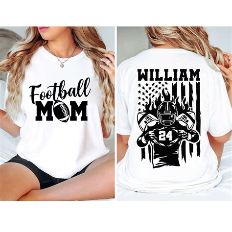 Football Mom Shirt Personalized Football Mom Shirt Football - Etsy in ...