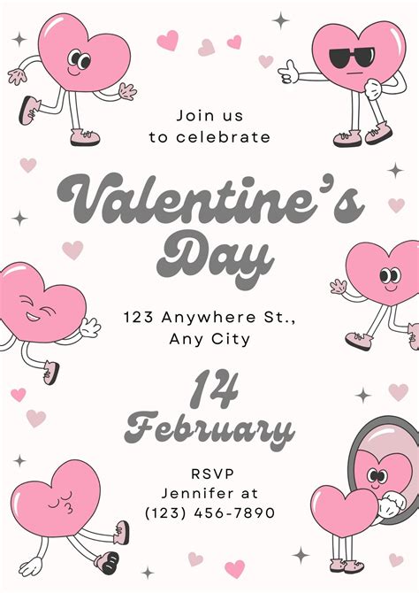 Valentines Poster Template