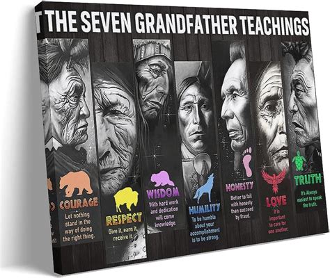 Amazon.com: Teachings of Seven Native American Grandfathers Historical ...