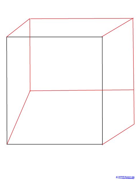 3d Cube Drawing at PaintingValley.com | Explore collection of 3d Cube ...