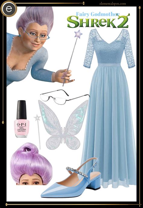 Fairy Godmother Shrek Costume at Joseph Eason blog