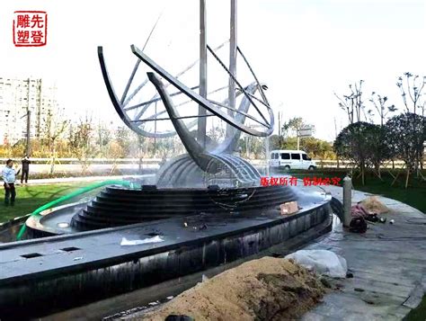 甘肃酒泉鸳鸯湖景区6米高景观雕塑-雕塑工程案例-曲阳县博欧园林雕塑有限公司