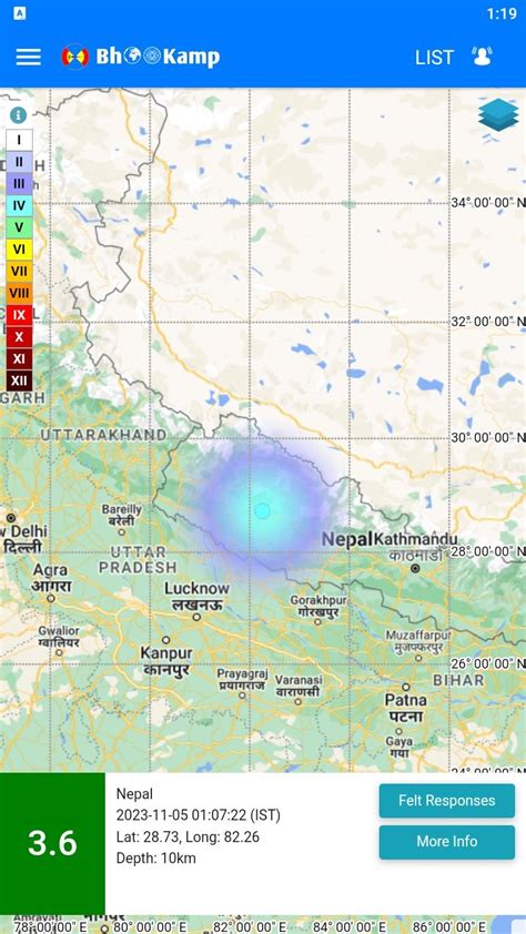 3.6 magnitude earthquake shakes Nepal day after 157 died in powerful ...