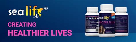 Sea Life Biotin Plus Tablets Prevent Hair Loss and Promotes Healthy ...