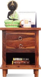 ROYAL FINISH Santo 2 drawer,1 Cabinet Box,Floor Protector,Natural ...