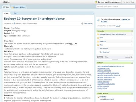 Ecosystem Lesson Plan 的图像结果