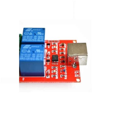 2 Channel 5V Relay Module Non-Drive USB Control Switching Module 10A ...