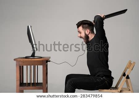 Tough-Guy Using Computer 的图像结果
