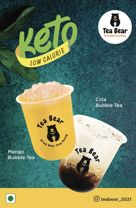 Menu at Tea Bear ! (Bubble Tea), New Delhi