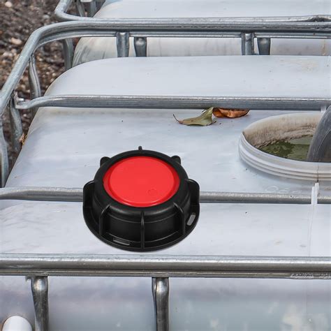 Soimiss 3 Pieces IBC Tote Lid Cap for Valve Fittings Water Storage Tank ...