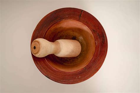 Naga Big Wooden Pilon, mortier pour un usage quotidien – Punarnawa Soul ...