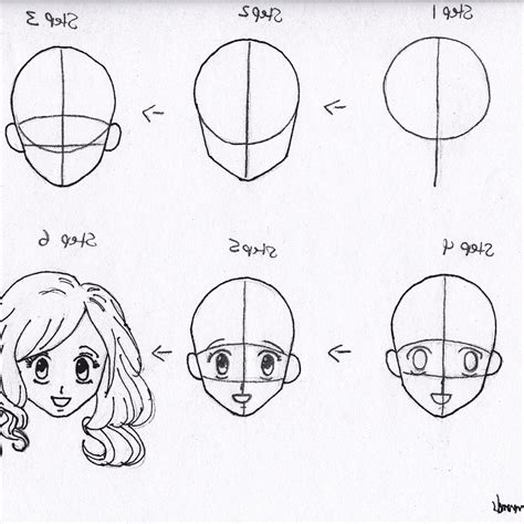 Easy anime sketch - yellowvint - Basic Anime Sketch