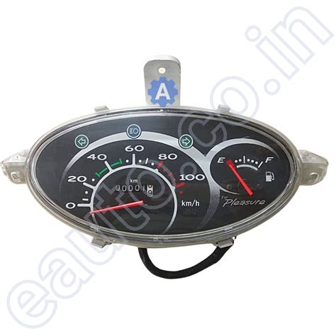 MUKUT Analog Speedometer for Hero Pleasure Old Model