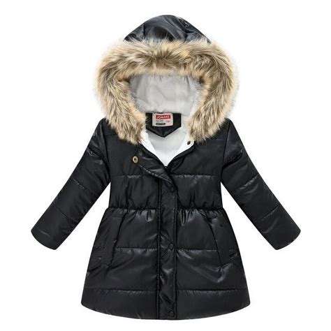 Children Boys Girls Down Coat Winter Autumn Thicken Woolen Hooded ...