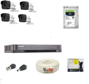 HIKVISION HIKVISION FULL HD 5MP CAMERAS COMBO KIT 4CH HD DVR+ 4 BULLET ...
