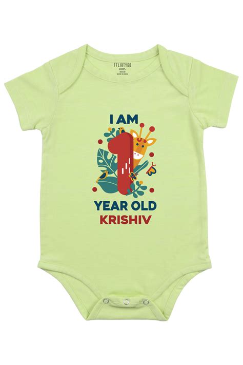 Buy Birthday Rompers for you cute little kids which can be customized ...