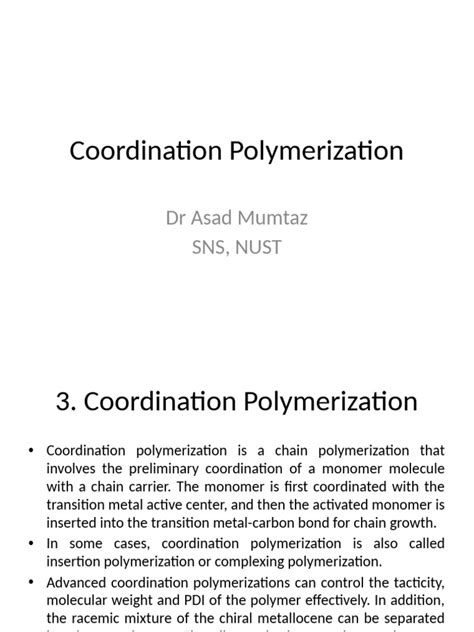 Rezultat imagine pentru Polymerization PDF
