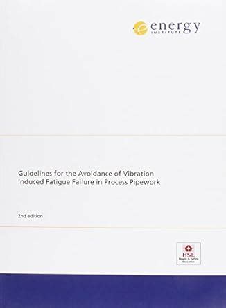 Buy Guidelines for the Avoidance of Vibration Induced Fatigue Failure ...