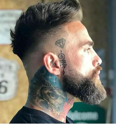 Latest beard style Mens High Fade Haircut, Low Skin Fade Haircut, Skin ...