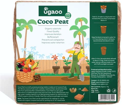 Ugaoo Neem Cake Powder for Plants 1 Kg - Organic Fertilizer & Pest ...