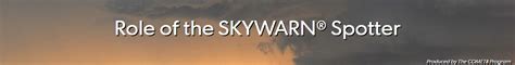 Schedule - SKYWARN Training, Town Halls, & Outreach