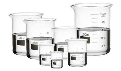 Salco Borosilicate 3.3 Glass Beaker 10 ml, 25 ml, 50 ml, 100 ml, 250 ml ...