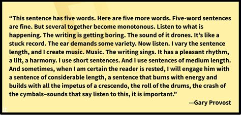 Sentence Length: Why Does It Matter?