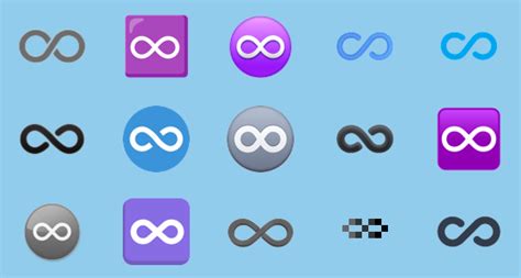 Image result for Infinity Emoji