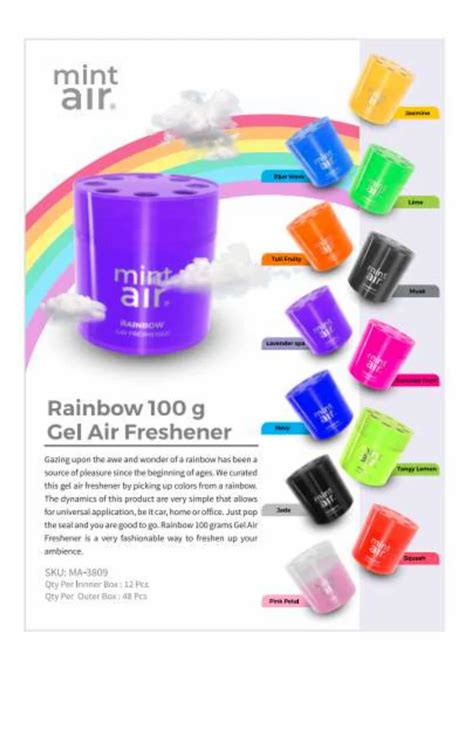 Rainbow Air Freshener - Rainbow Car Air Freshener Manufacturer from ...