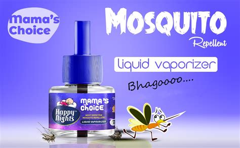 Happy Nights Lemon Eucalyptus Mosquito Repellent Refill, 45ml Mosquito ...