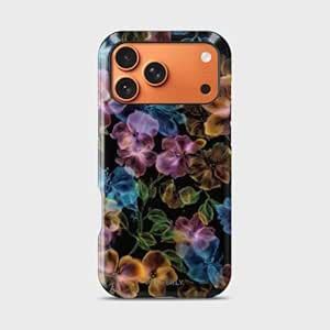 Peeperly Neon Botanica Crystal Case Compatible with iPhone 17 Pro Max ...