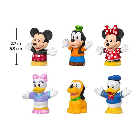 Disney 100 Little People Mickey and Friends Figure Pack