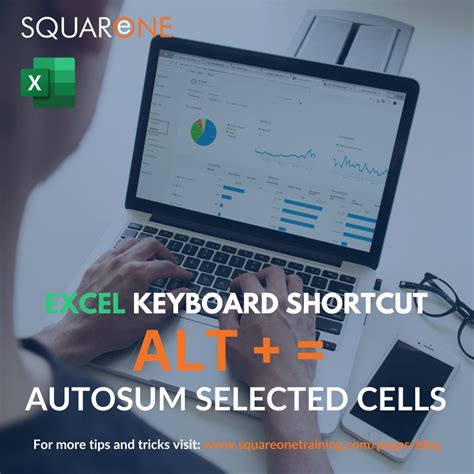 Excel Shortcut How to Sum 的图像结果