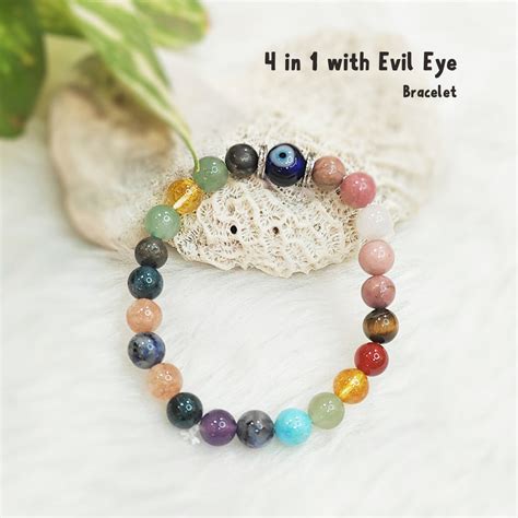 4 in 1 with Evil Eye Bracelet – Cold Lava Studio