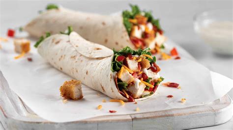 Mediterranean Chicken Wraps Recipe | EatingisArt