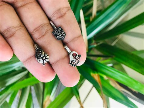 Clip On Nose Pin Design - 23 – SamAsha Jewellery