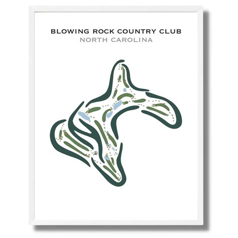 Blowing Rock Country Club, North Carolina - Printed Golf Courses - Golf ...